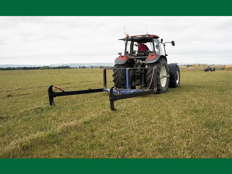 Custom Engineering subsoiler in use