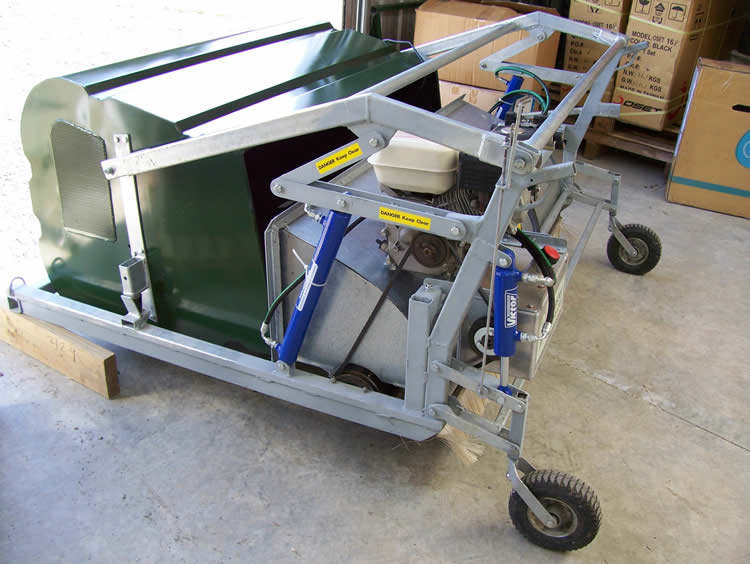 Nut Harvester closeup view
